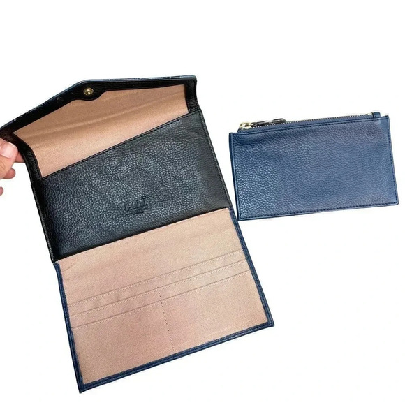 NWOT G.I.L.I. Leather Clutch - Picture 4 of 4